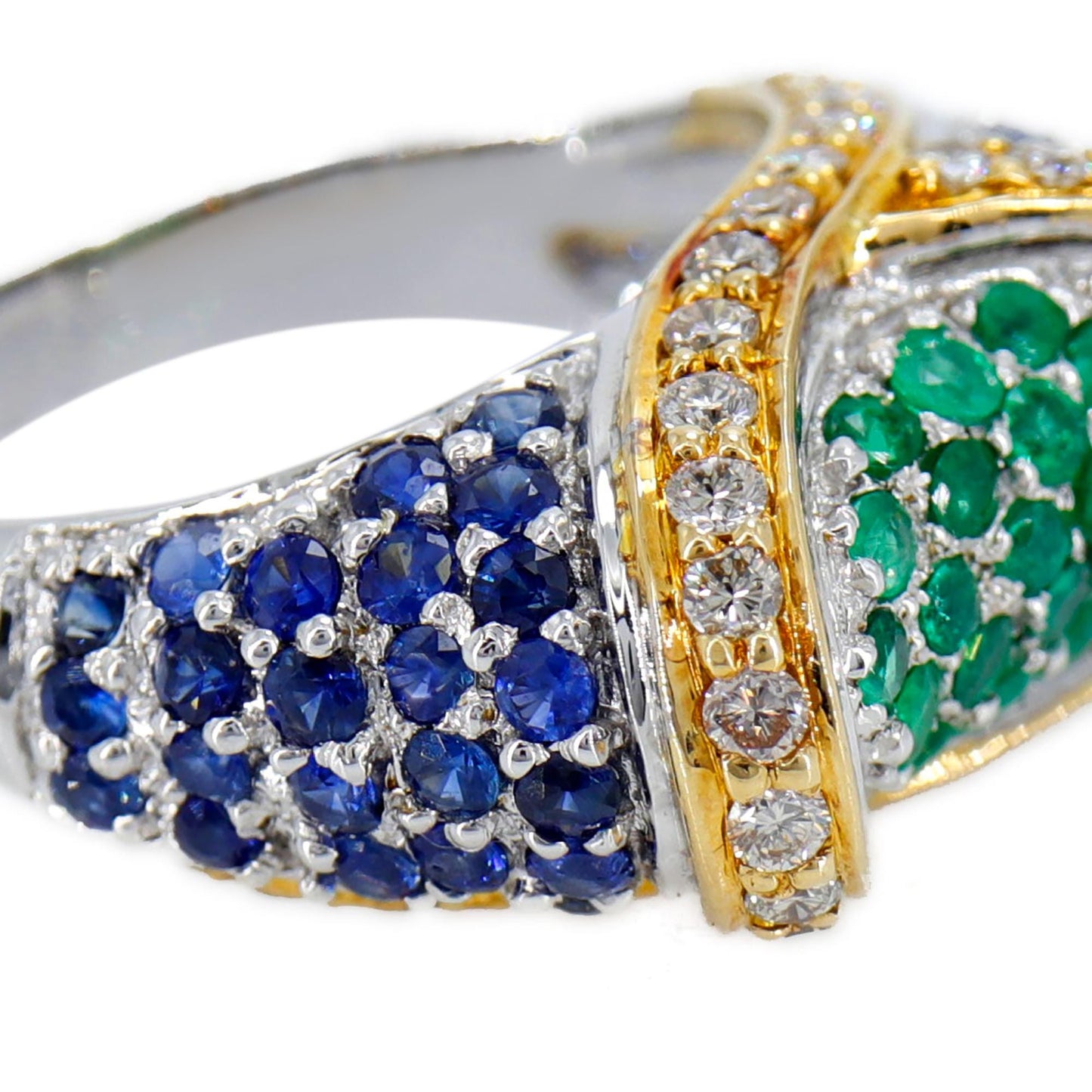 White Ring 18K Gold
