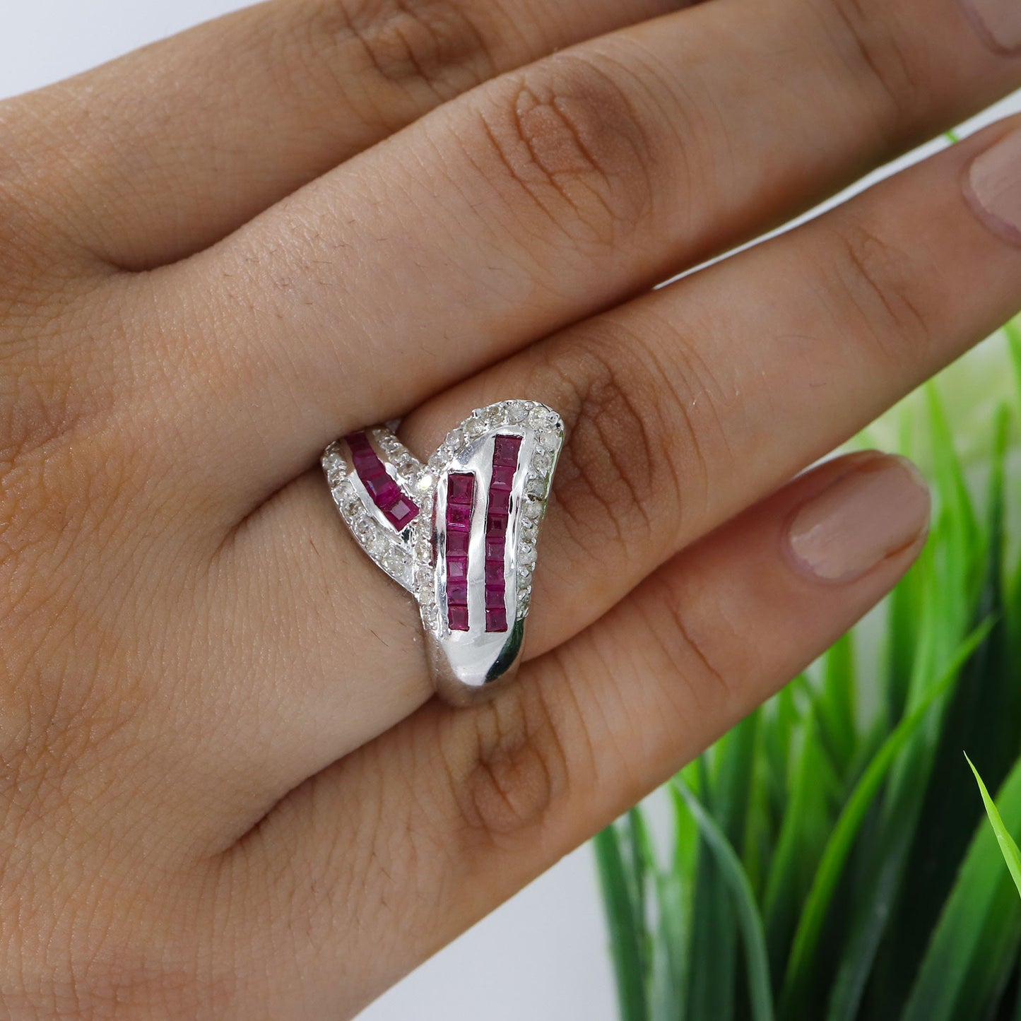 Engagement Ring Silver