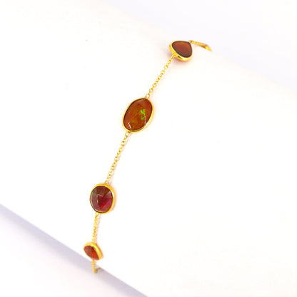 Opal Bracelet 18K Gold
