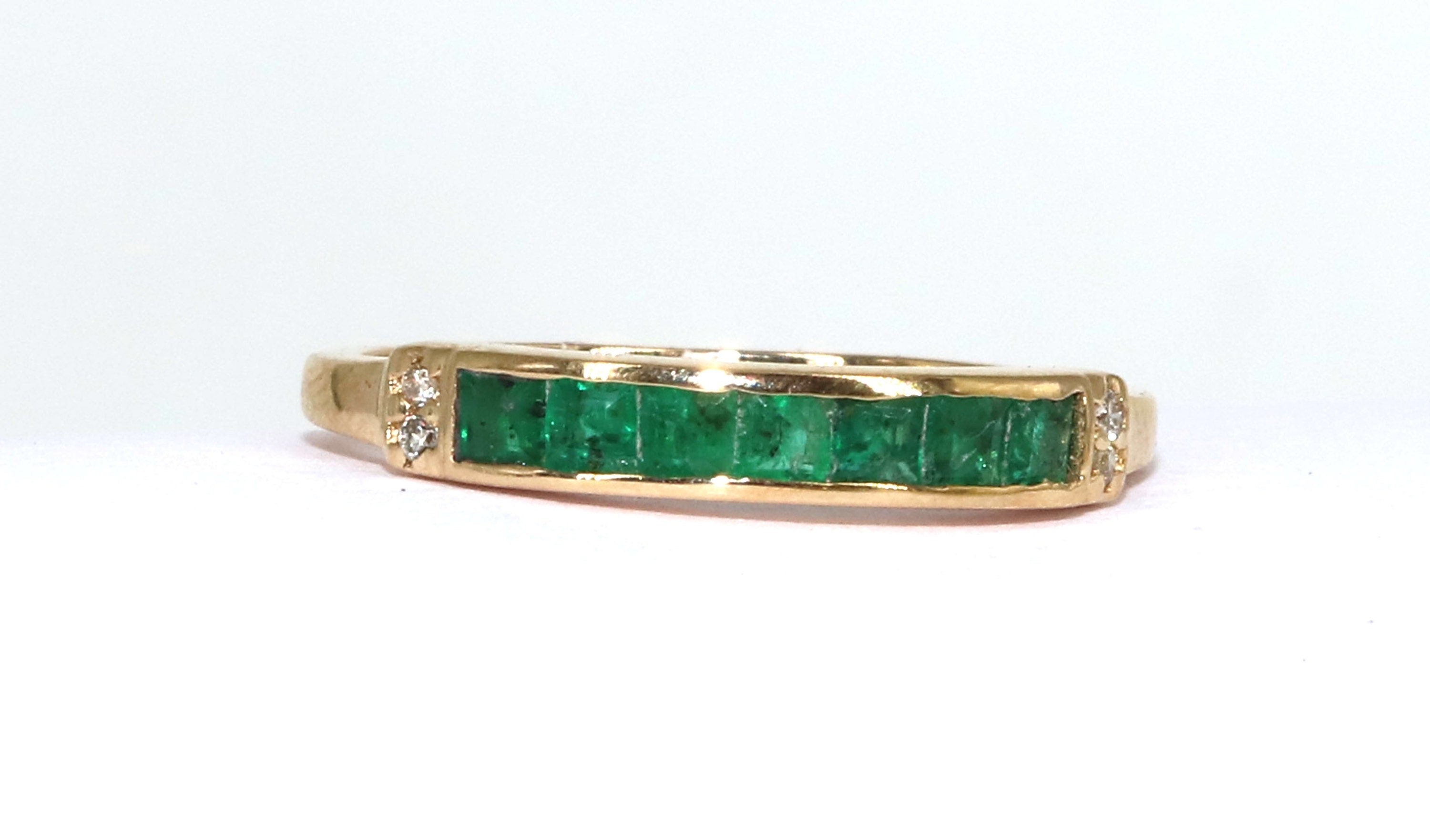 Eternity Band Beautiful Ring 14K Gold