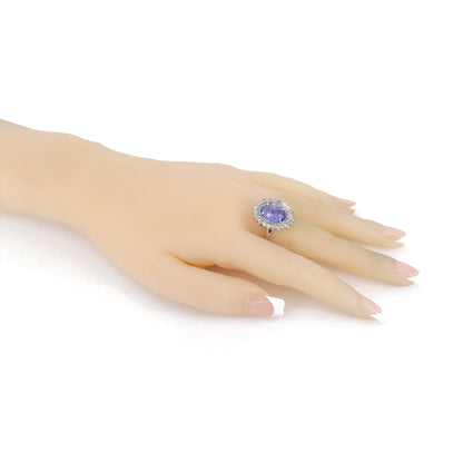 Tanzanite Ring Silver