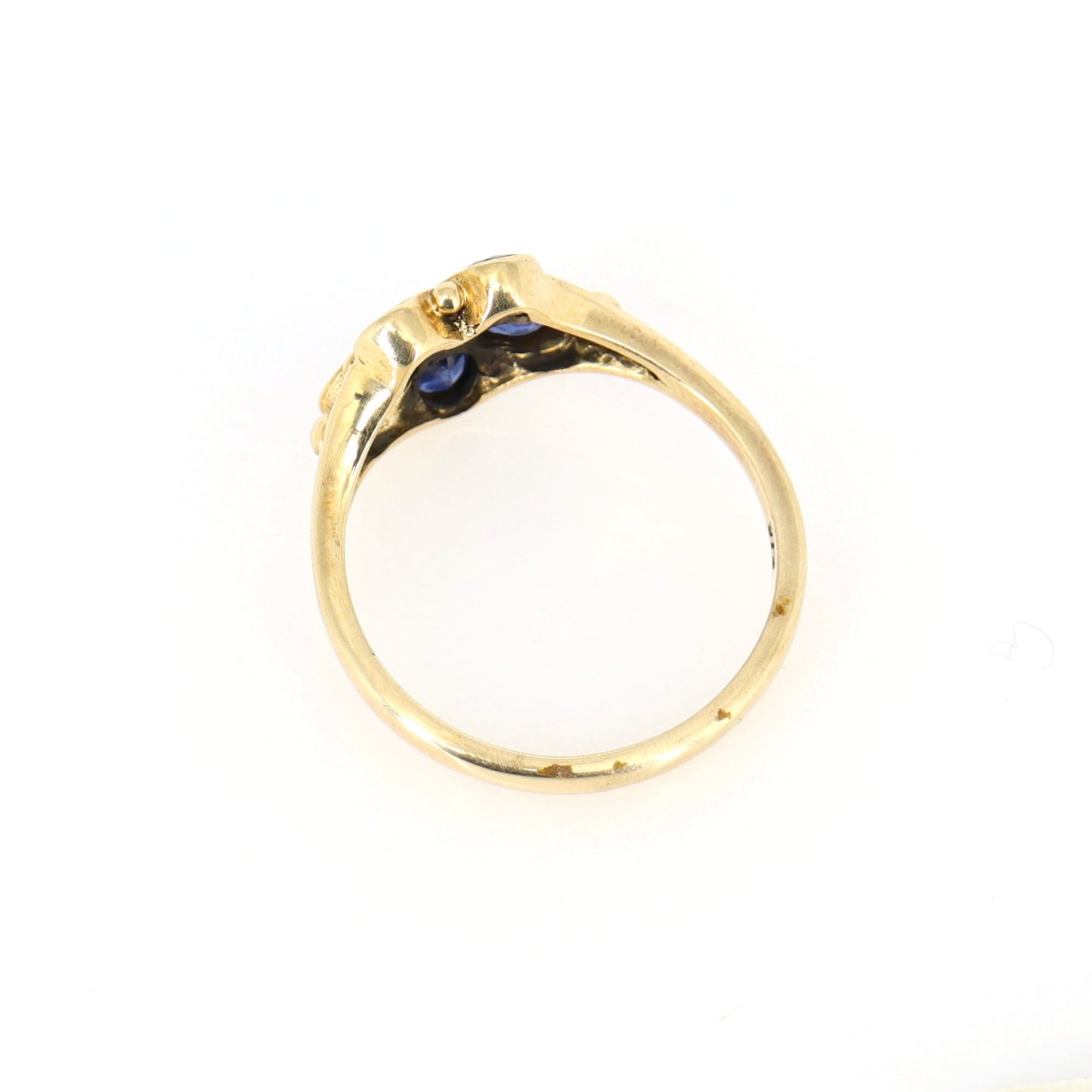 Vintage Sapphire Ring Gold
