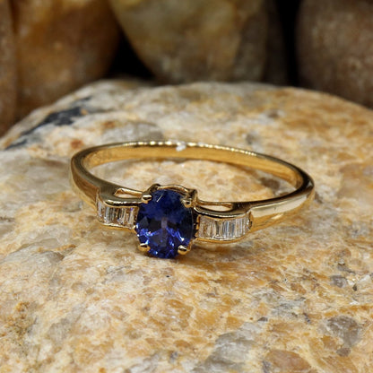 Sapphire Ring 14K Gold