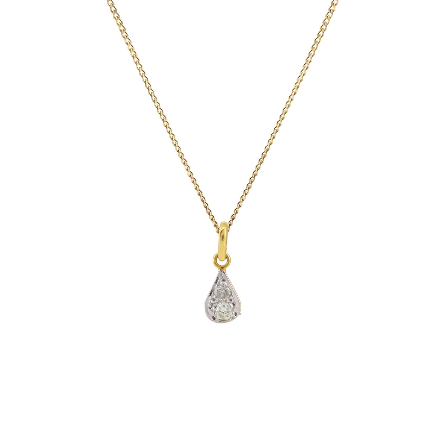 Pear Pendant 14K Gold