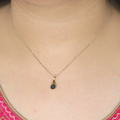 Black Pendant Gold