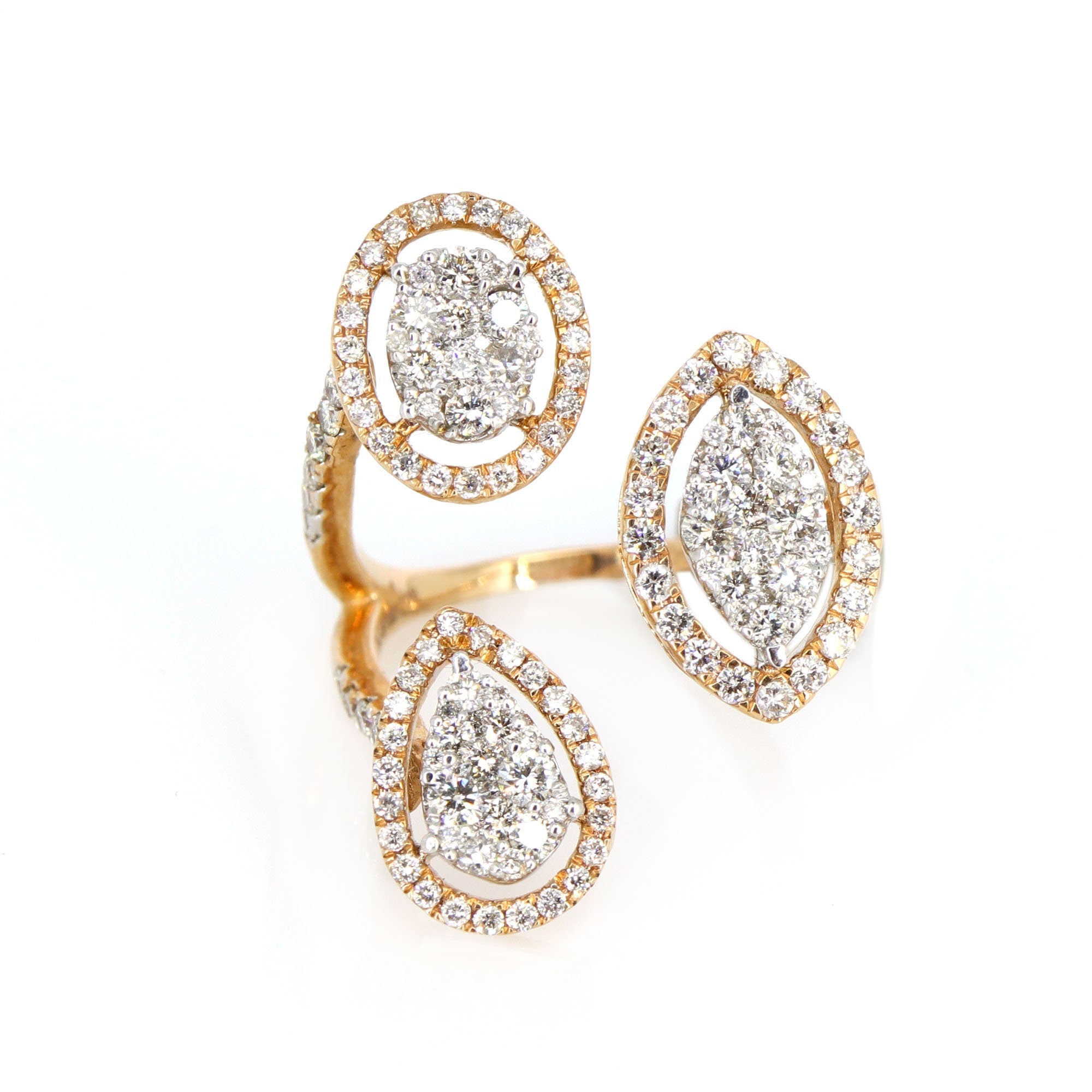 Open Cuff Ring 18K Gold