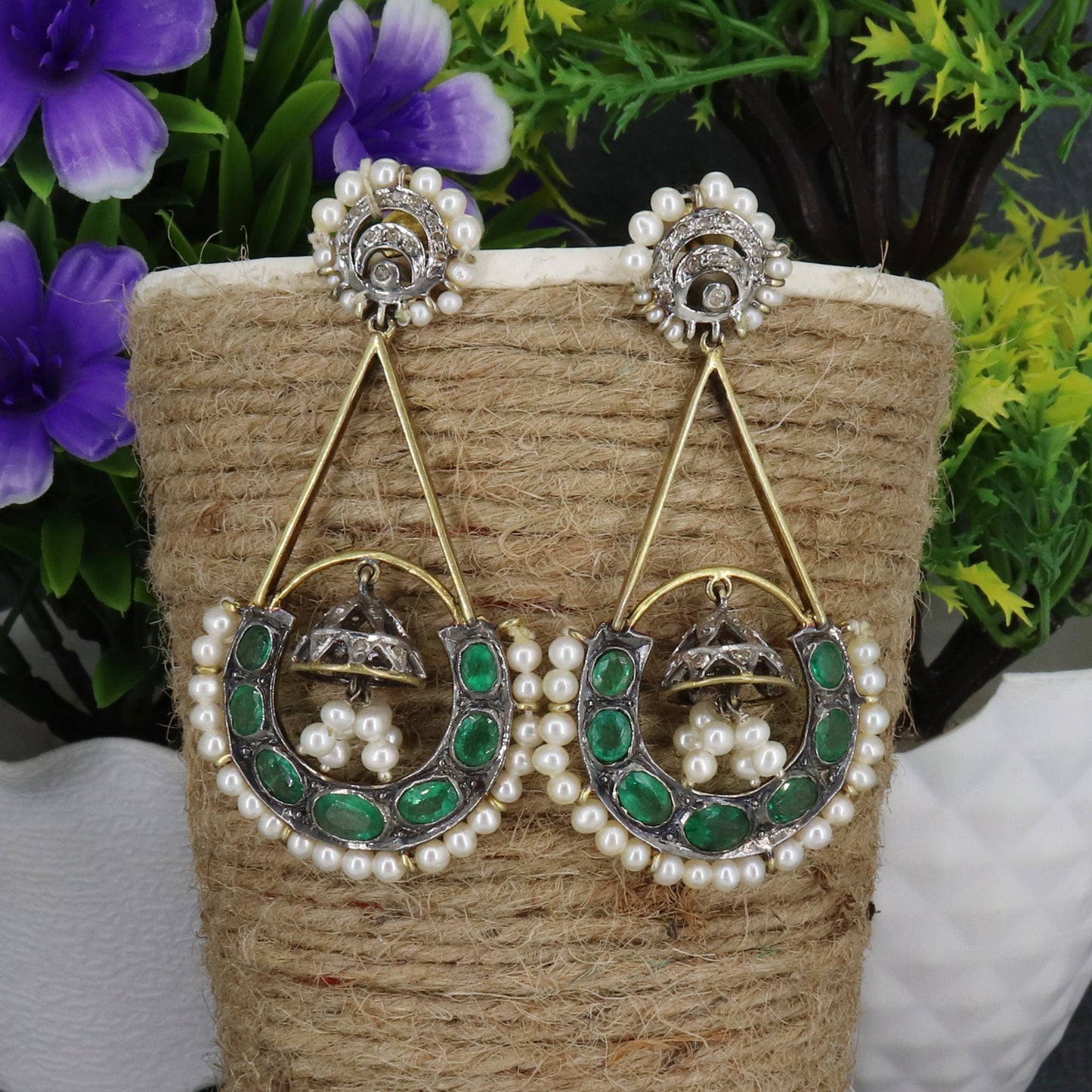 Antique Style Earring Gold