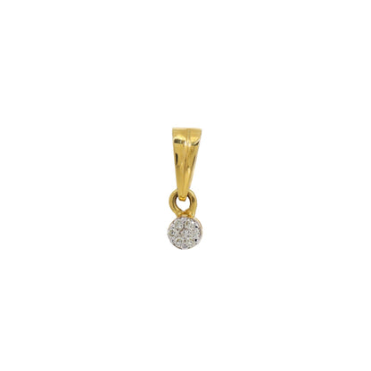 Illusion Pendant 18K Gold