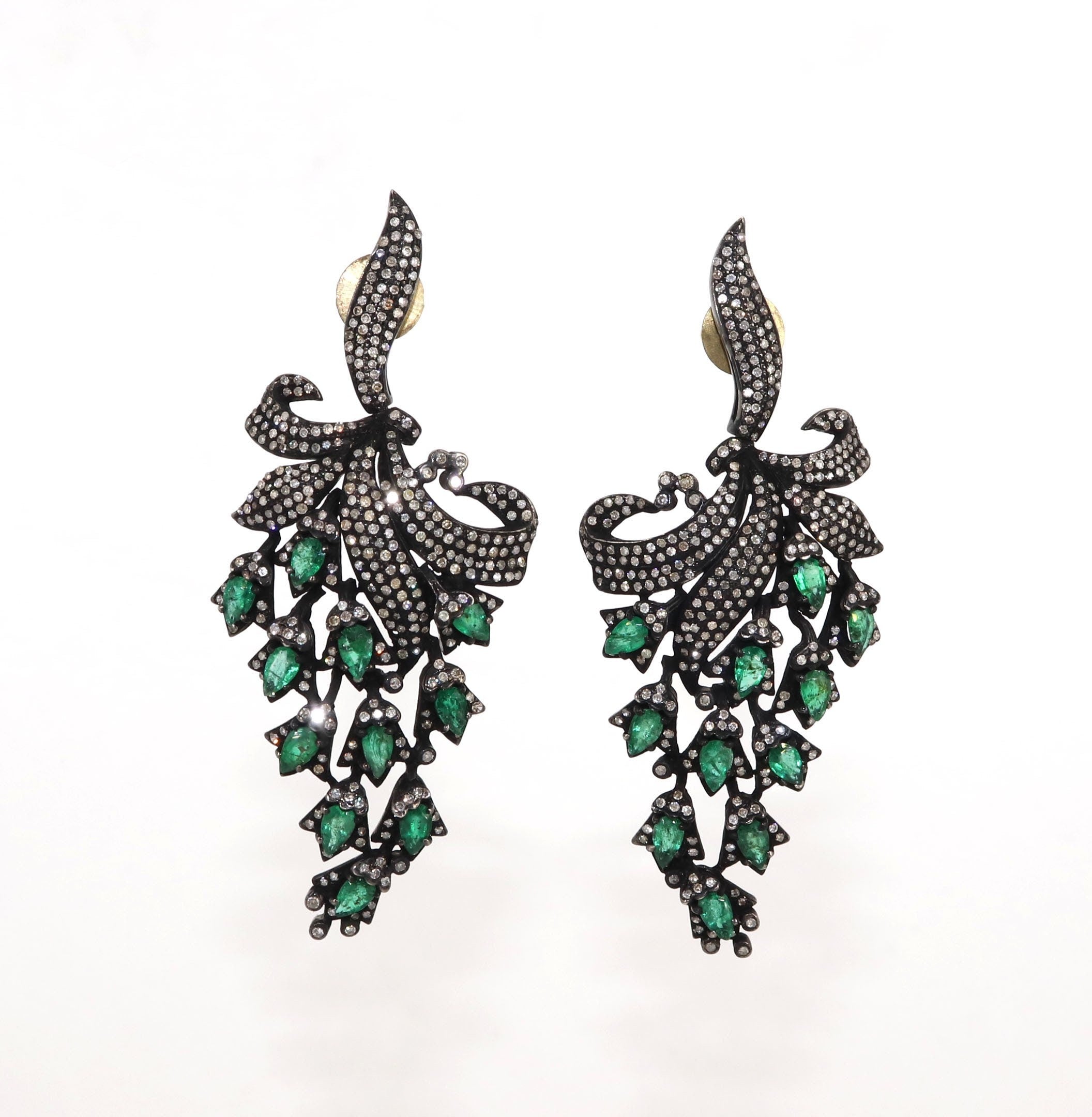 Exclusively Designed Vintage Replica Victorian Earring Gold