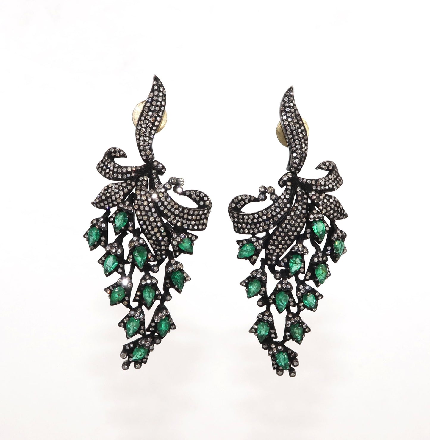 Exclusively Designed Vintage Replica Victorian Earring Gold