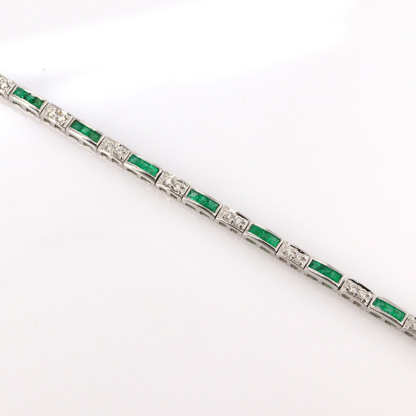White Bracelet 14K Gold