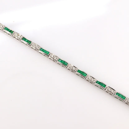 White Bracelet 14K Gold