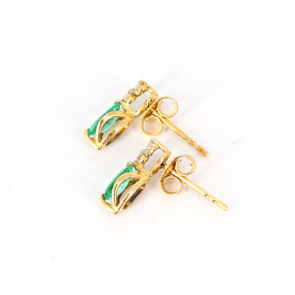 Yellow Earring 14K Gold
