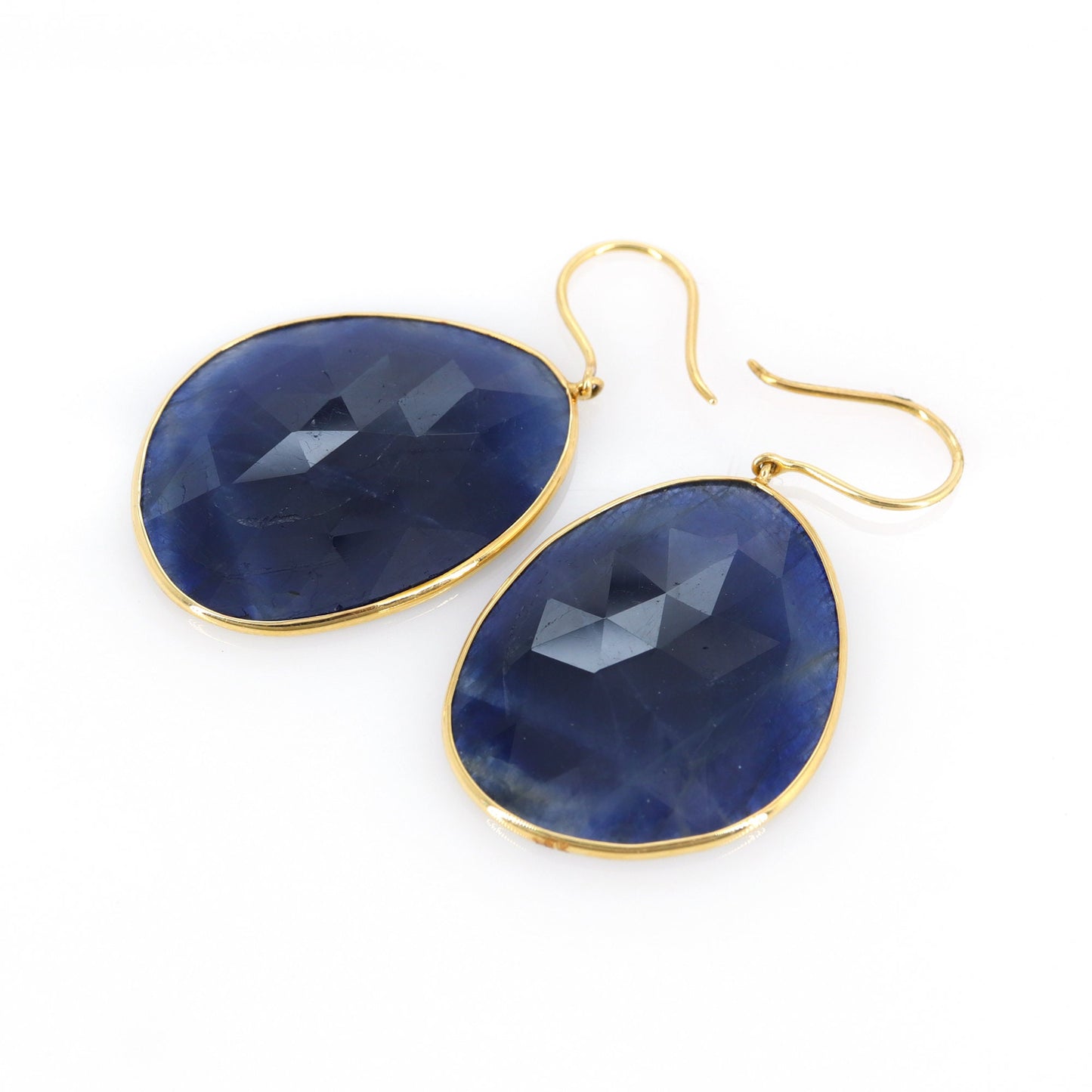 Rose Cut Slices Earring 18K Gold