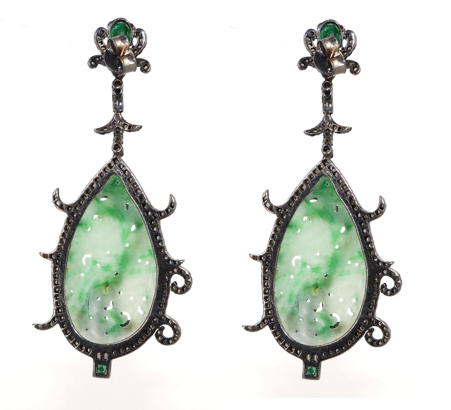 Exclusively Designed Vintage Replica Victorian Earring Gold