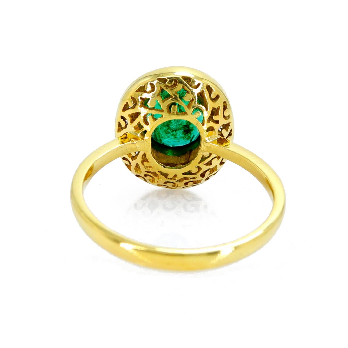 Emerald Ring 18K Gold