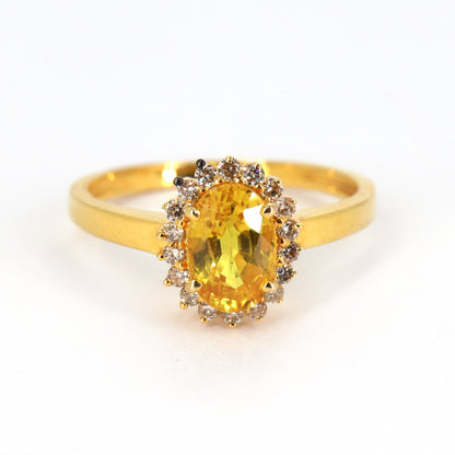 Cluster Ring 14K Gold