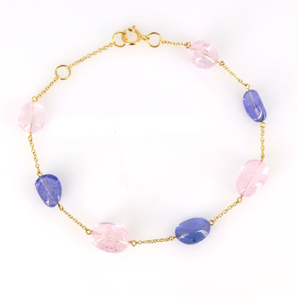 Beaded Bracelet 18K Gold