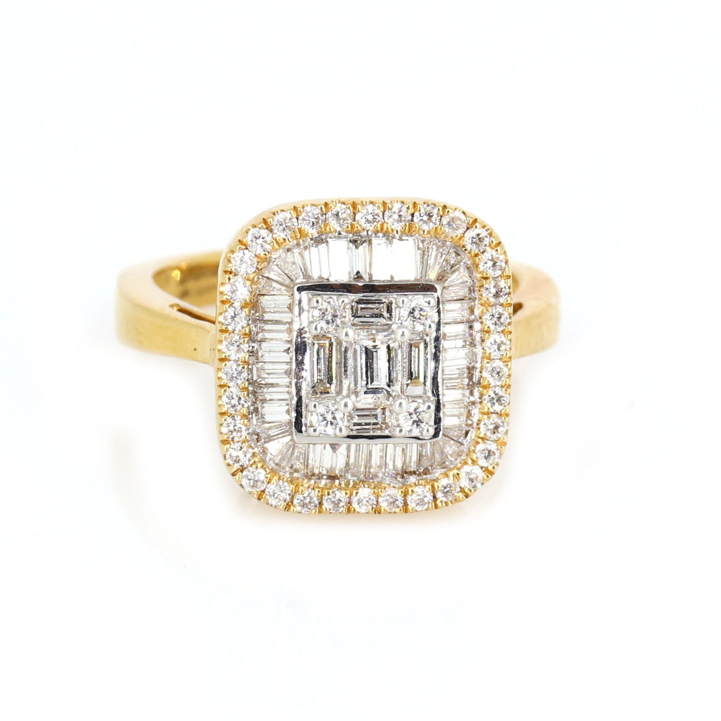 Baguette Tapered Ring 18K Gold