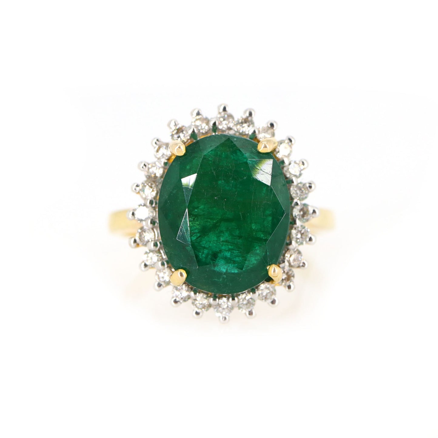 Emerald Ring 14K Gold