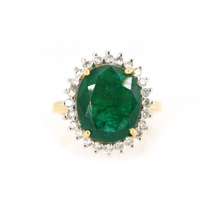 Emerald Ring 14K Gold