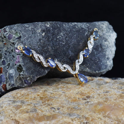 Beautiful Sapphire & Pendant