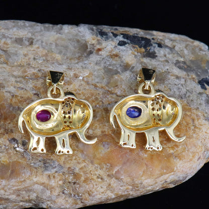 Animal Motif Pendant 14K Gold