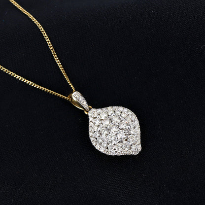 Leaf Necklace 14K Gold