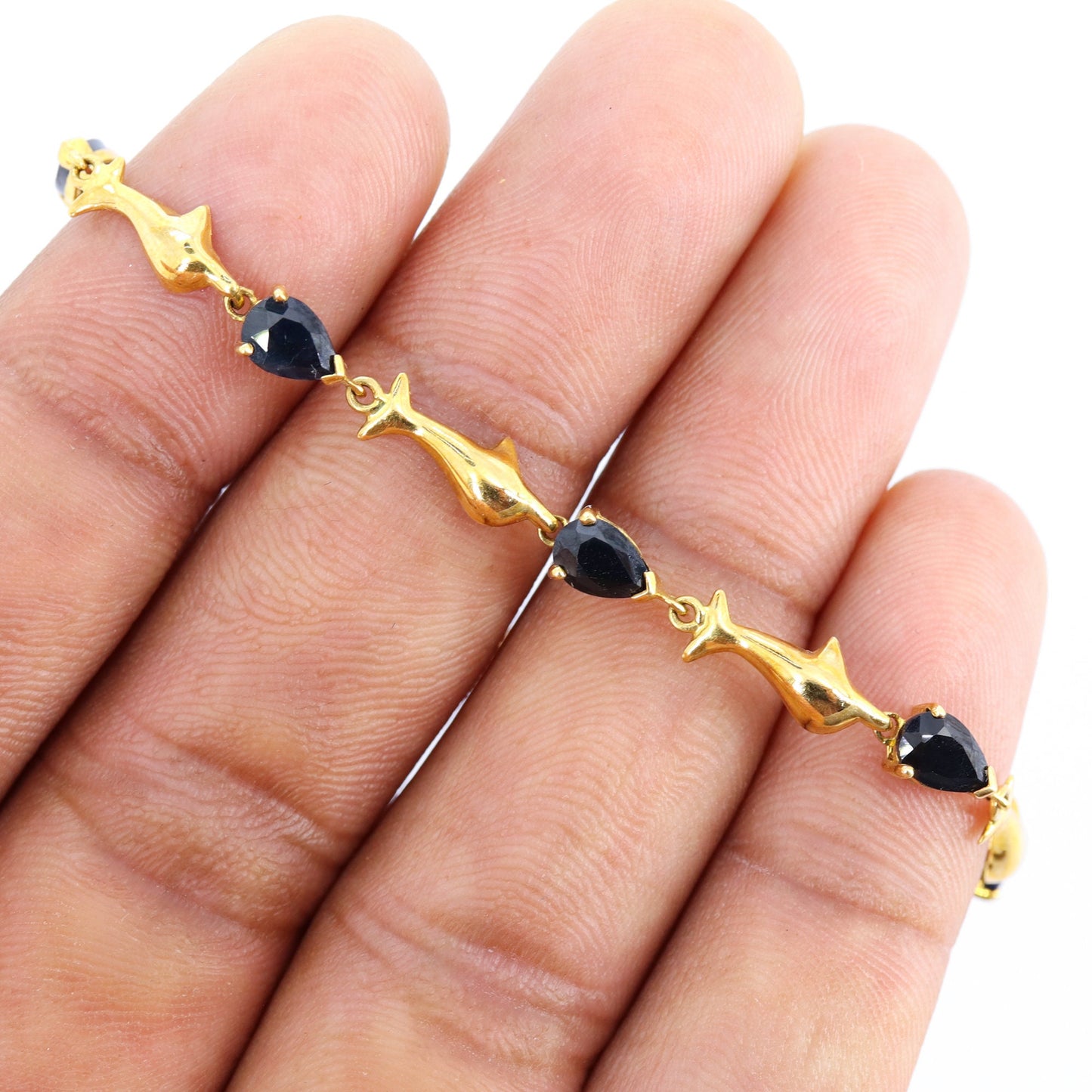 Dolphin Yellow Bracelet 18K Gold