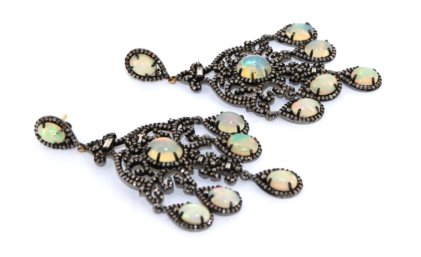 Exclusively Designed Vintage Replica Victorian Earring Gold