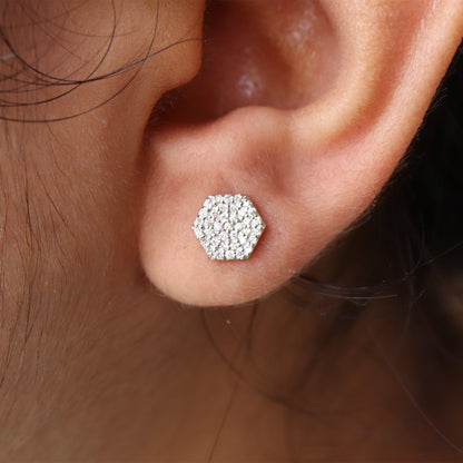 Yellow Earring 18K Gold