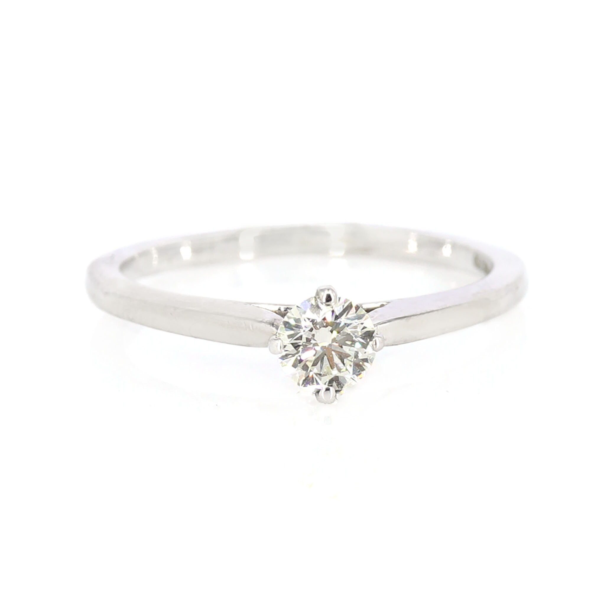 Solitaire Wedding Ring 18K Gold