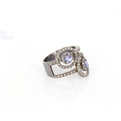 Pave Ring Silver