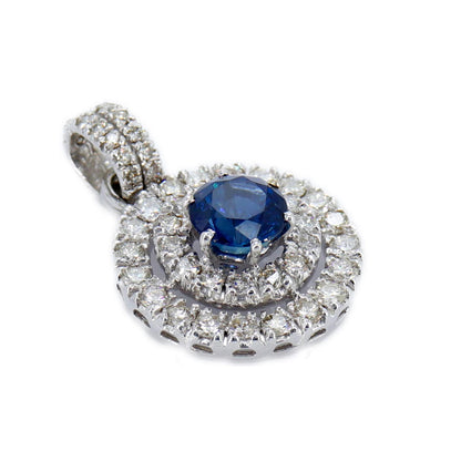 Round Pendant 18K Gold