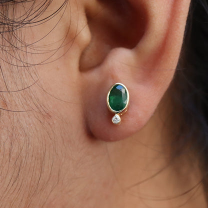 Yellow Earring 14K Gold