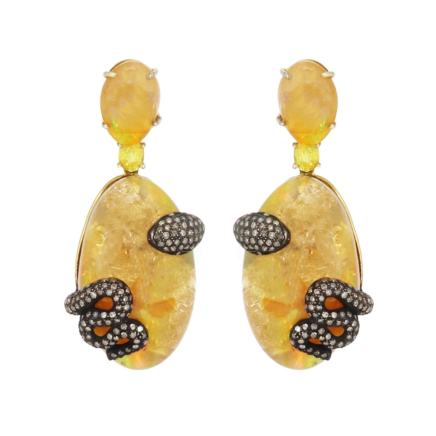 Opal Gemstone Earring