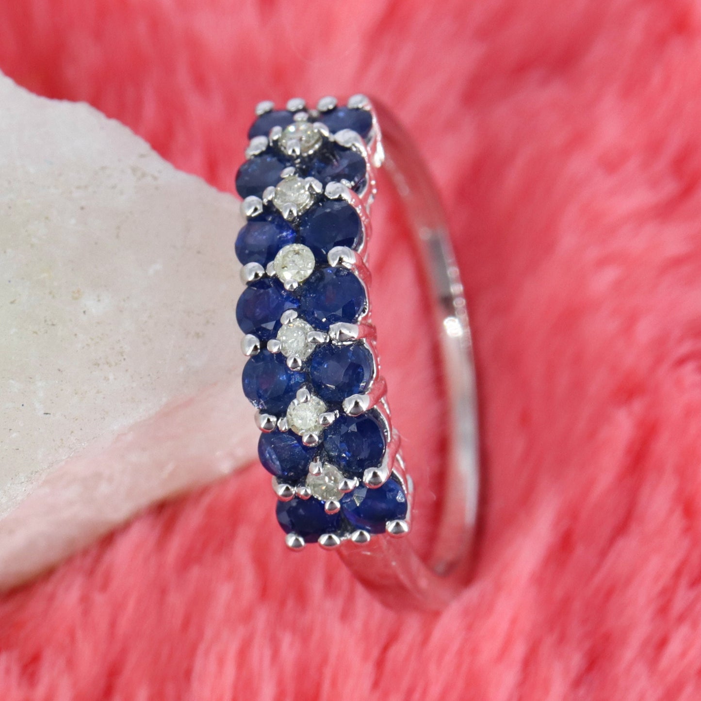 Blue Sapphire Ring Silver