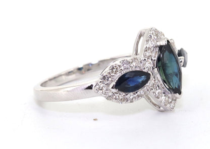 White Beautiful Ring 14K Gold