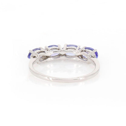 White Tanzanite Ring 14K Gold