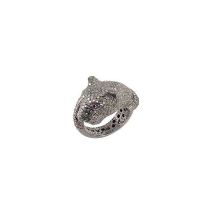 Panther Ring Silver