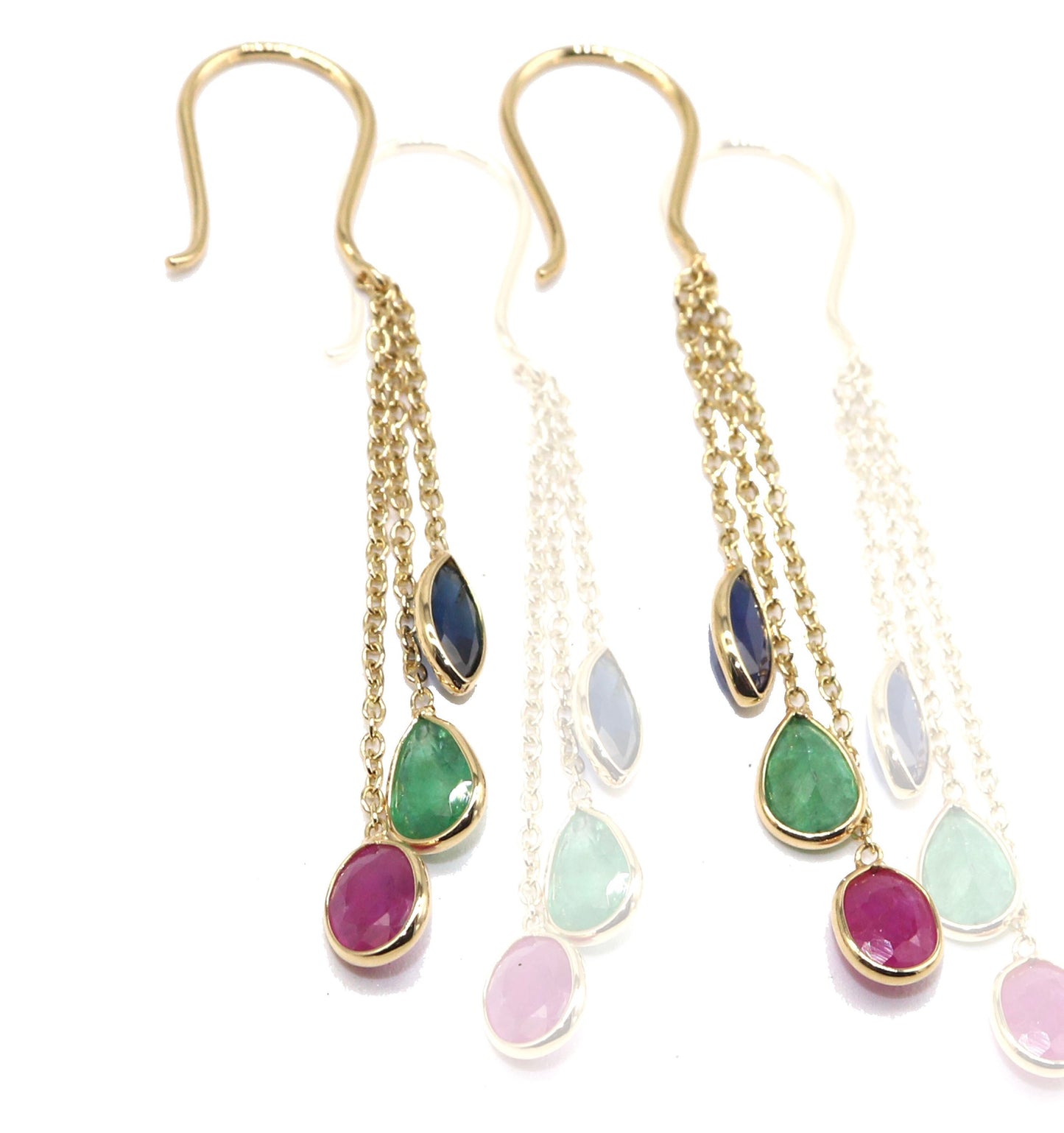 Yellow Handmade Earring 18K Gold