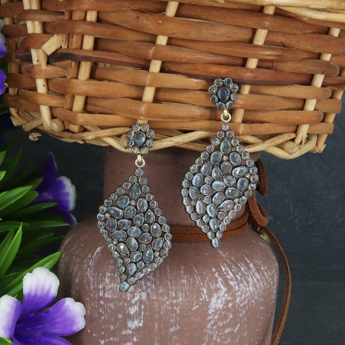Victorian Style Statement Dangling Drop Earring