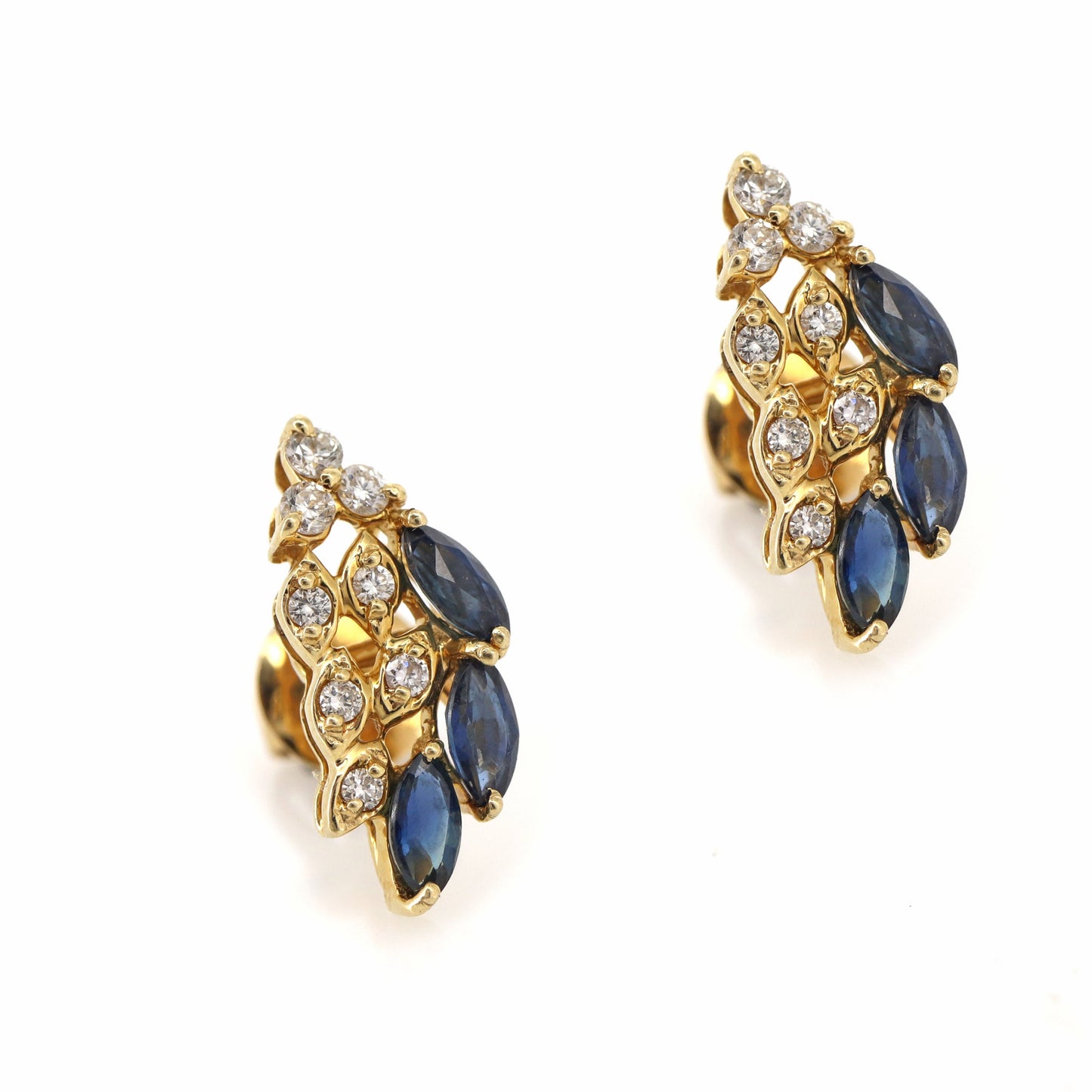 Leaf Earring 14K Gold
