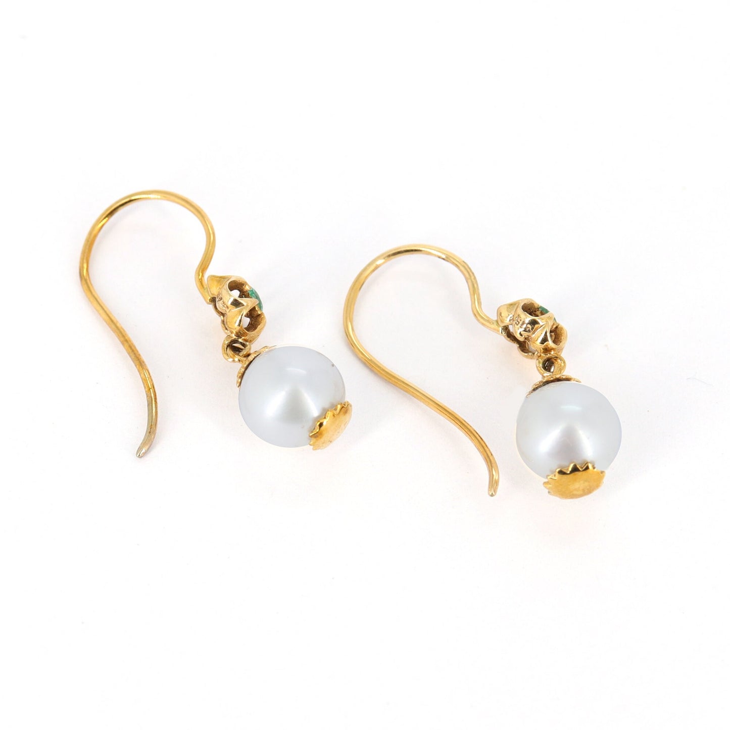 Gemstone Dangling Earring Gold