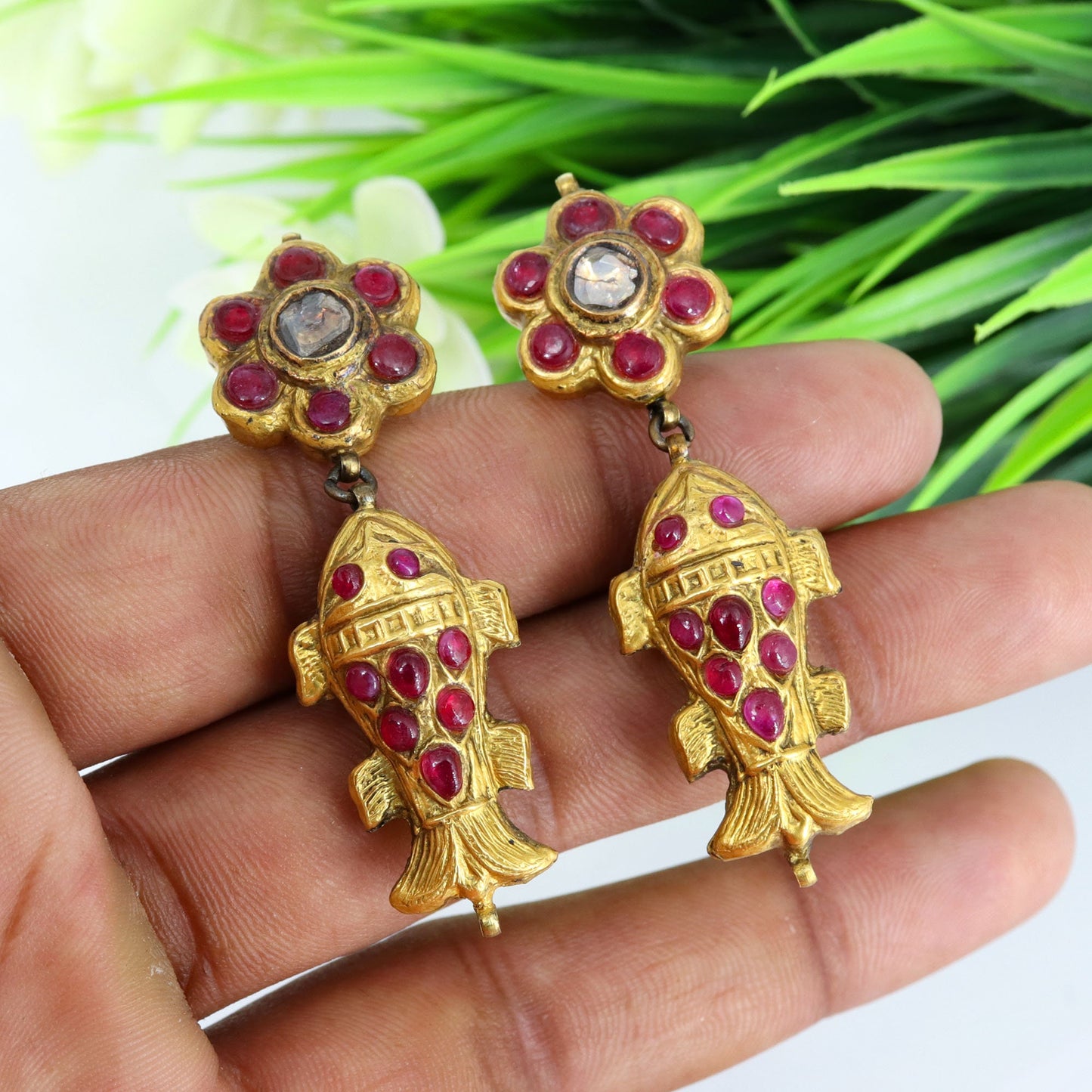Antique 1900S Late Victorian Earring 22K Gold