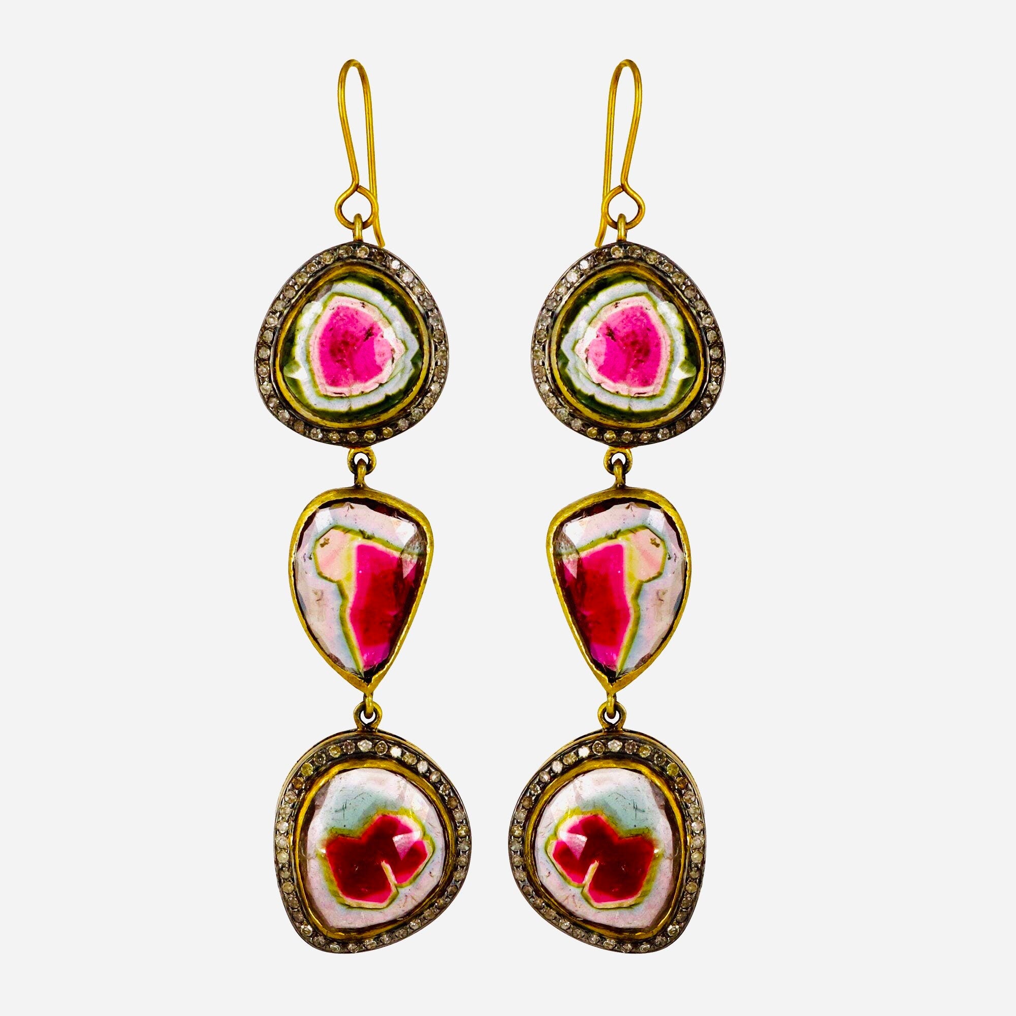 Bio Tourmaline Earring