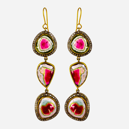 Bio Tourmaline Earring
