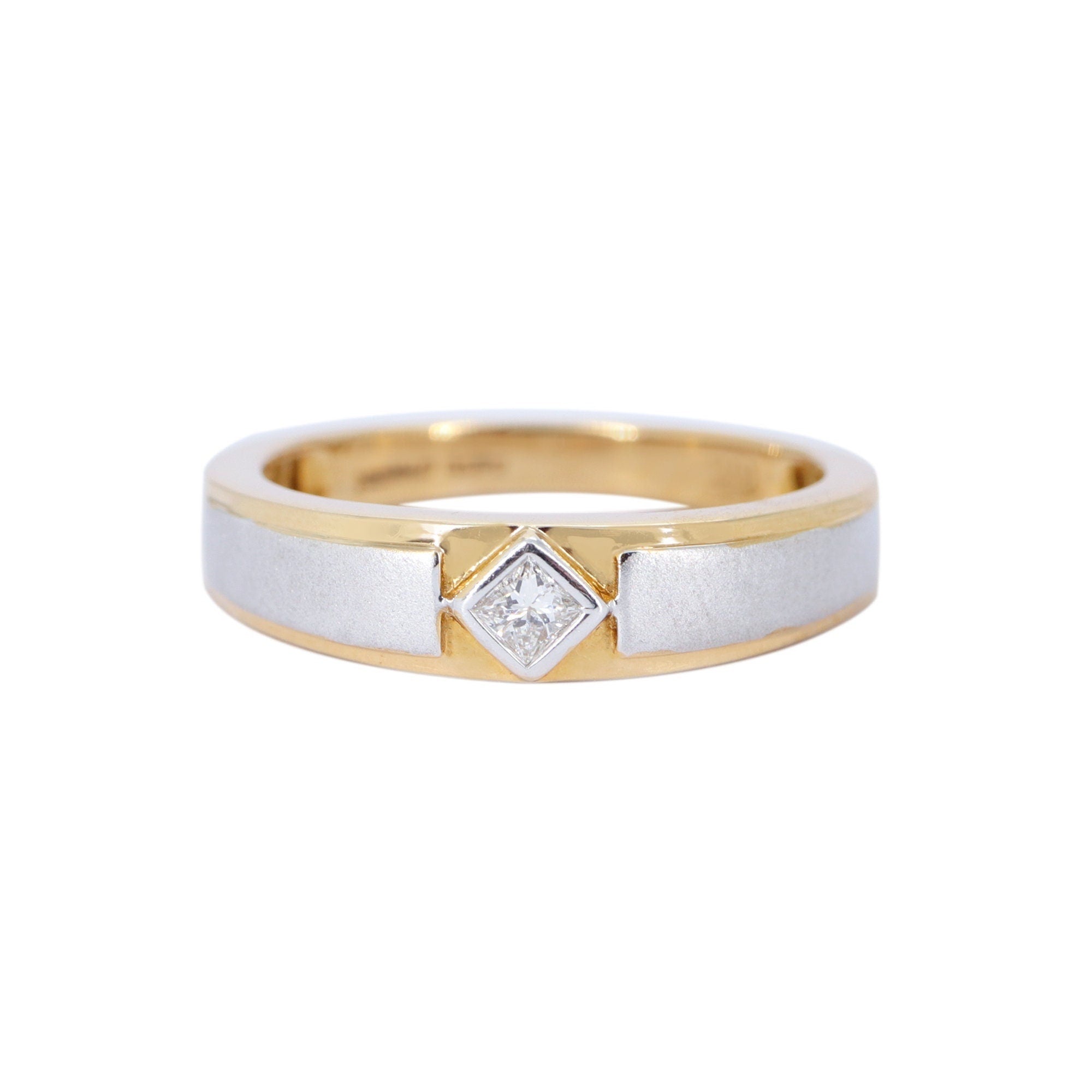 Princess Cut Ring 14K Gold