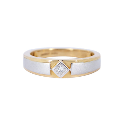 Princess Cut Ring 14K Gold