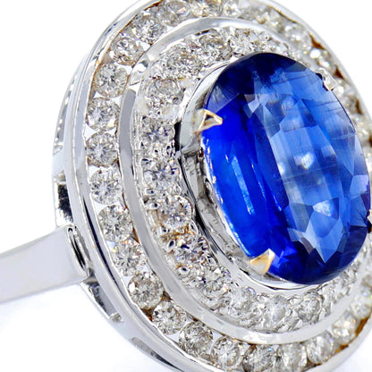 Kyanite & Ring 18K Gold